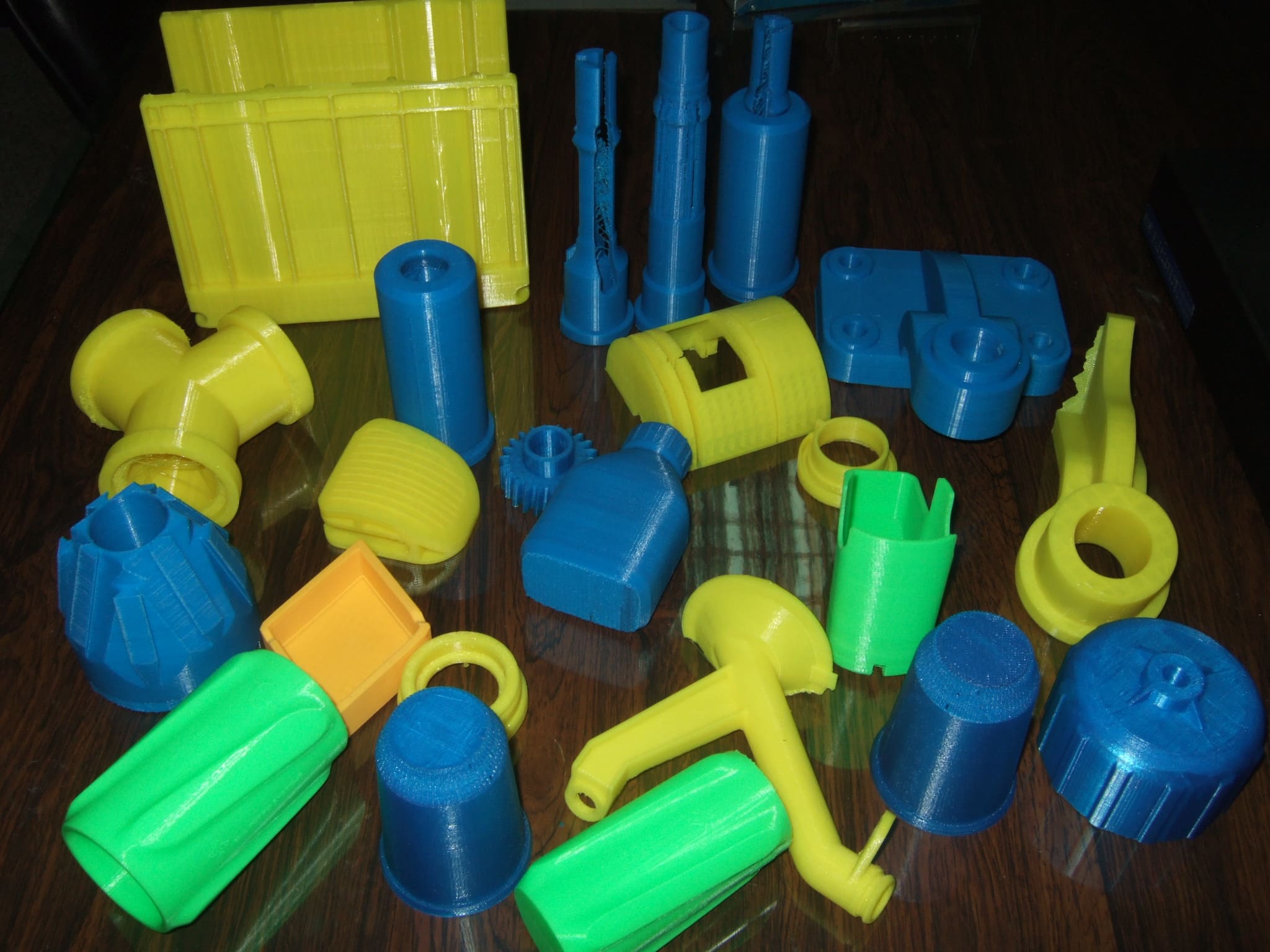 colorful 3d printing plastic prototypes