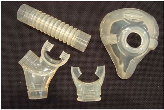 mouthpiece tube silicone rubber mold