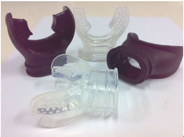 mouthpiece tube silicone rubber molding