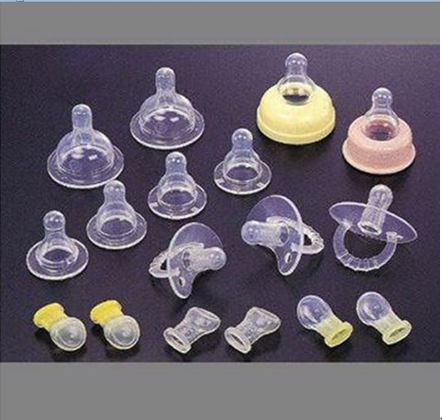 silicone pacifier nipple molding