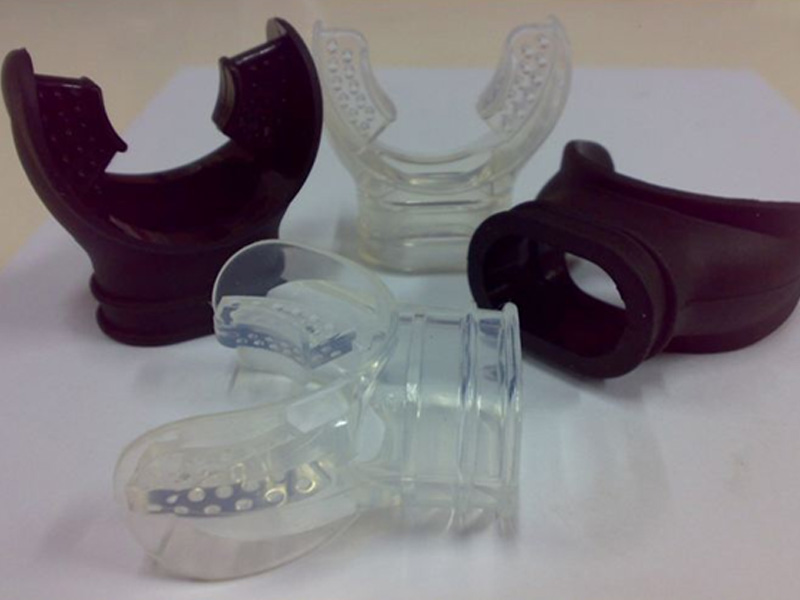 Liquid silicone mouthguard