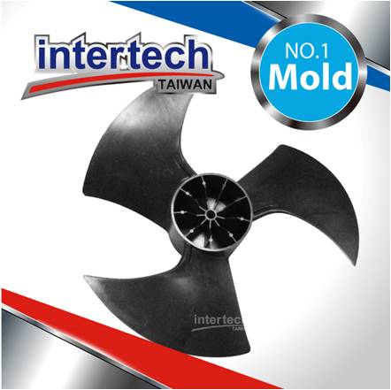 Plastic fan mold