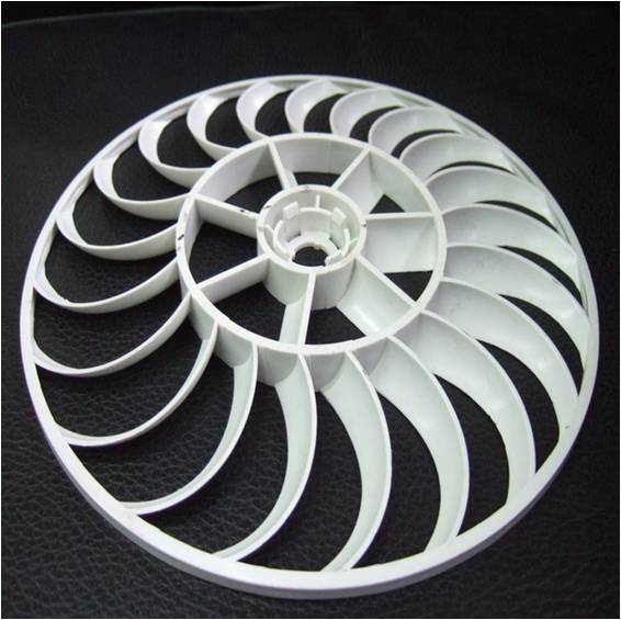 Plastic fan mould