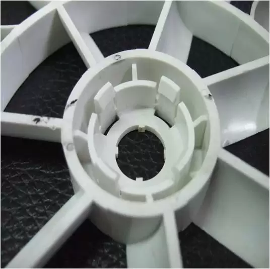 Plastic fan molding