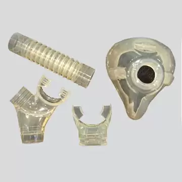 mouthpiece tube silicone rubber mold