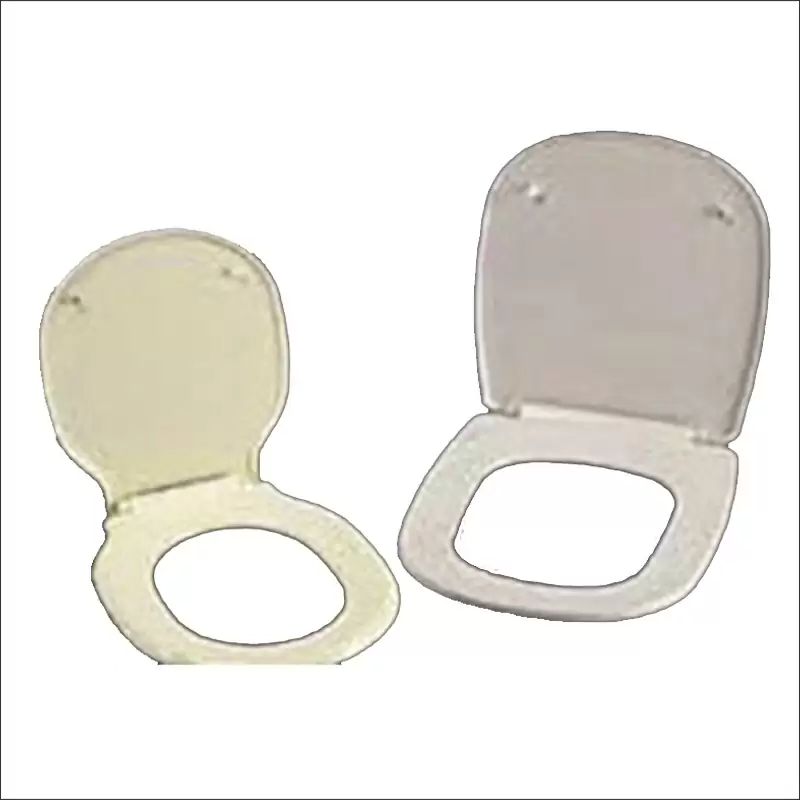 Toilet seat covers and toilet seat mold