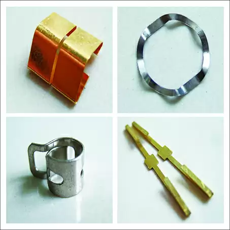 Metal die parts example