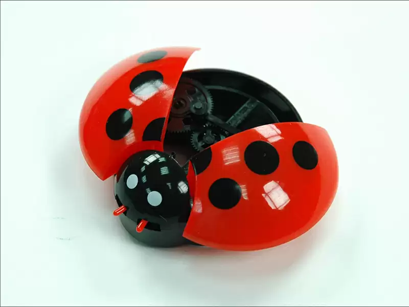 Ladybug plastic mold & molding parts