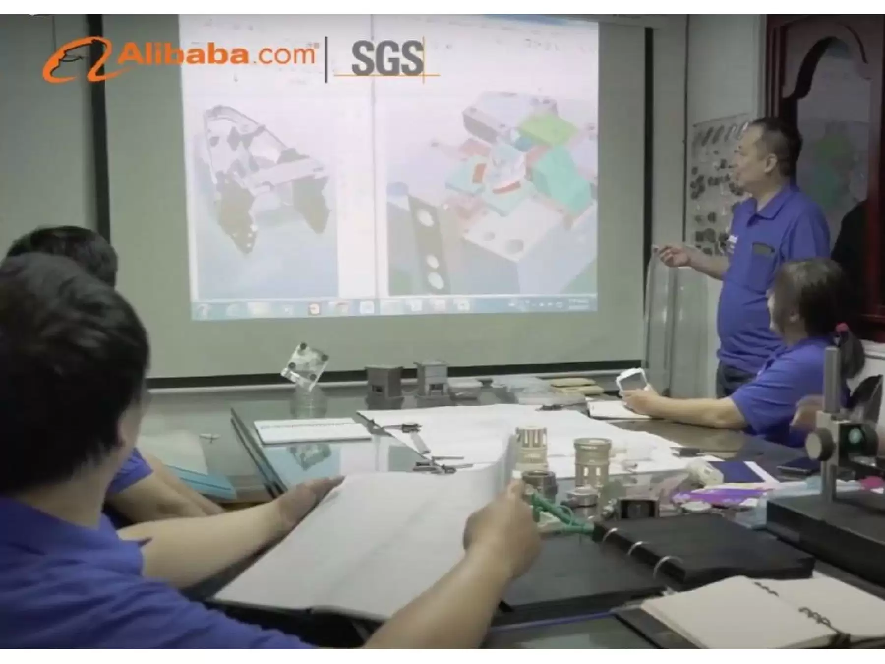Intertech has SGS verification in alibaba.com.