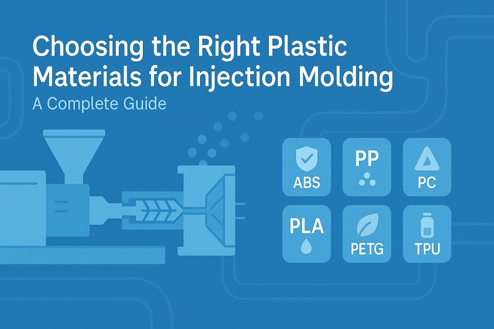 Choosing the Right Plastic Materials for Injection Molding: A Complete Guide