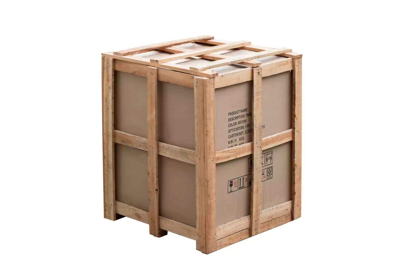 Wooden crate export packing for mold delivery - INTERTECH Taiwan