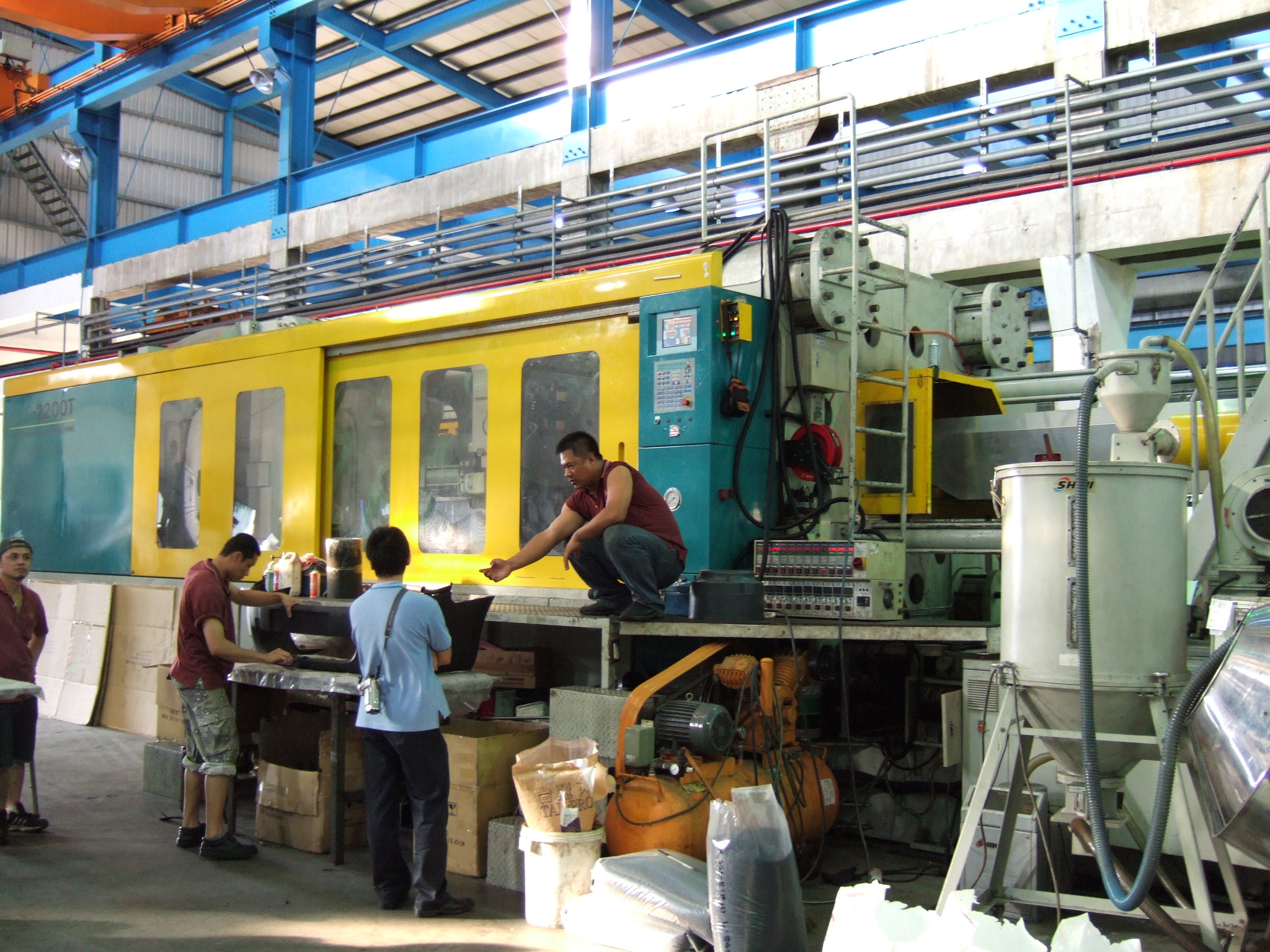 One of the Intertech’s factories for molding injection