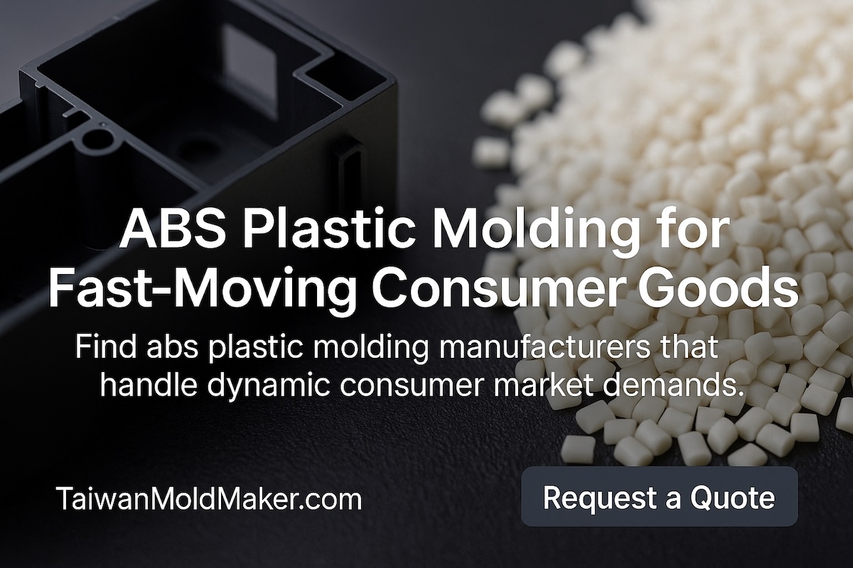 ABS Plastic Molding for Fast-Moving Consumer Goods
