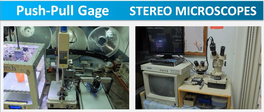 Testing Molded parts Machinery Testing Molded parts Machinery