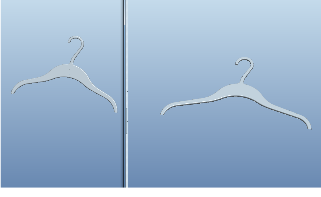 Plastic Hanger Parts Design